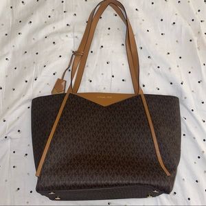 Michael Kors Brown Monogram Tote